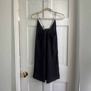 Sheer Black Slip Dress